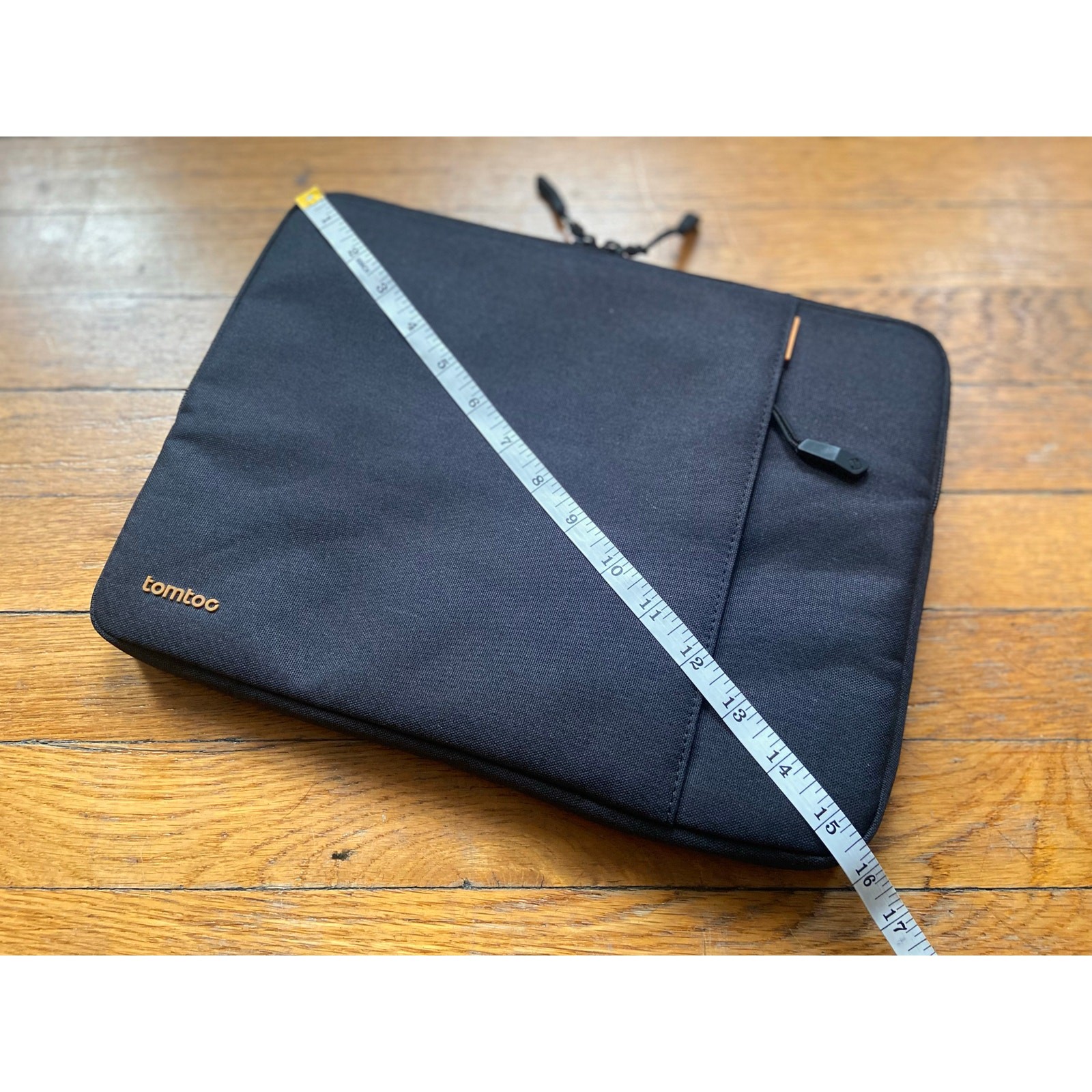 TOMTOC Black Padded Laptop Sleeve for 14″ Laptop
