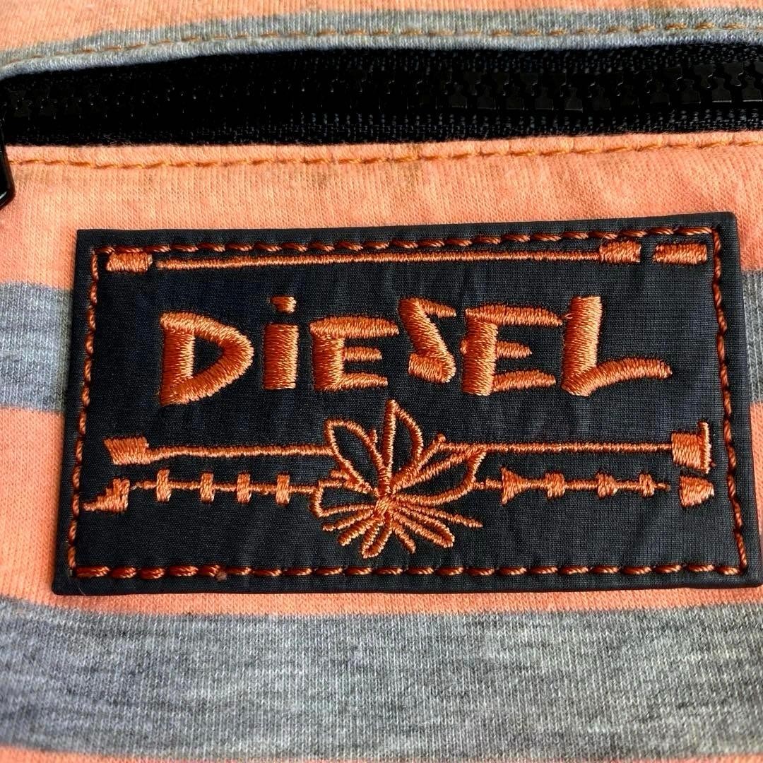 Diesel Men Vintage Archive Shoulder Bag Zipper 16x16cm Luxury Stylish Casual ITA