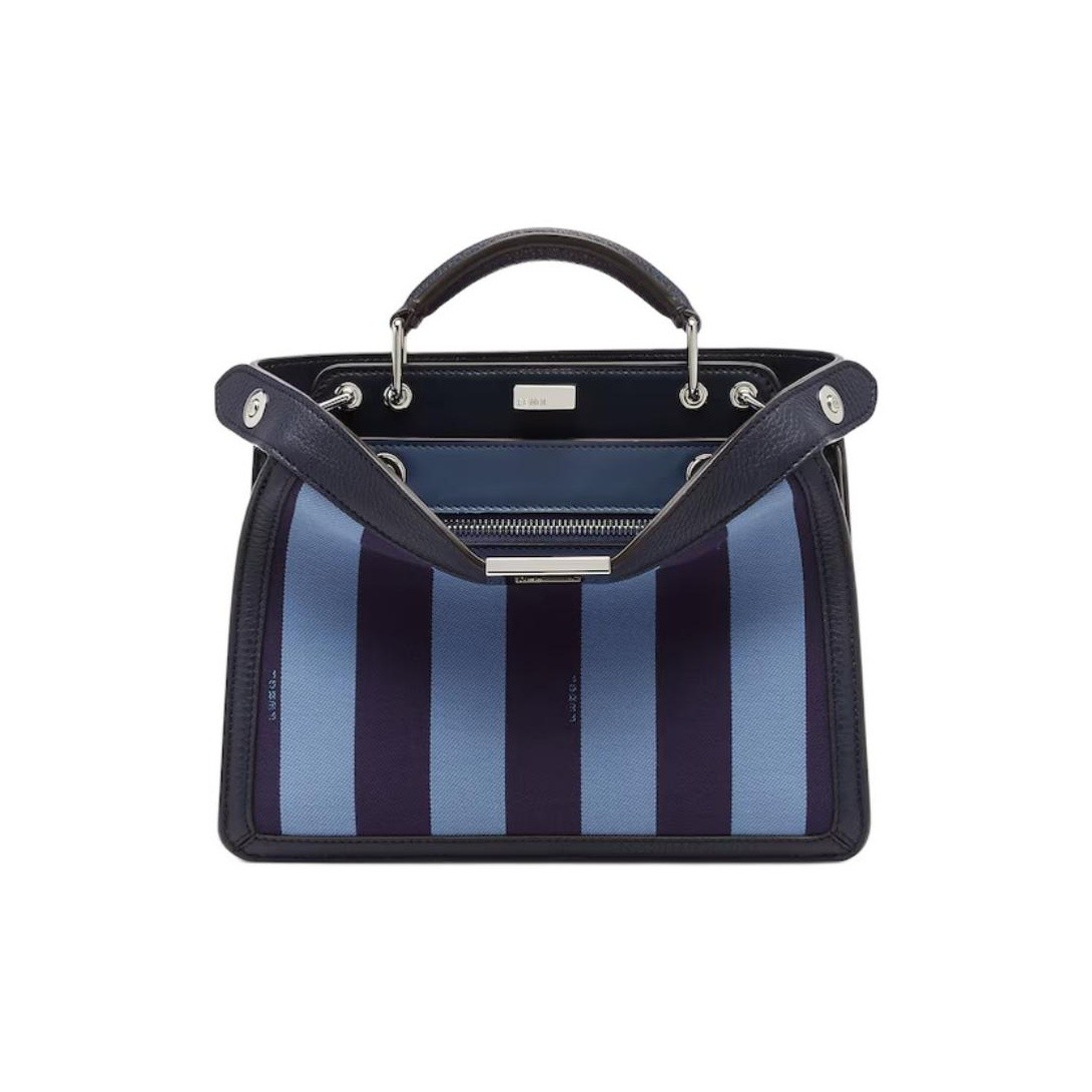 FENDI Peekaboo ISeeU Single Shoulder Top Handle Bag Men’s 10.2×4.1×9.8 in