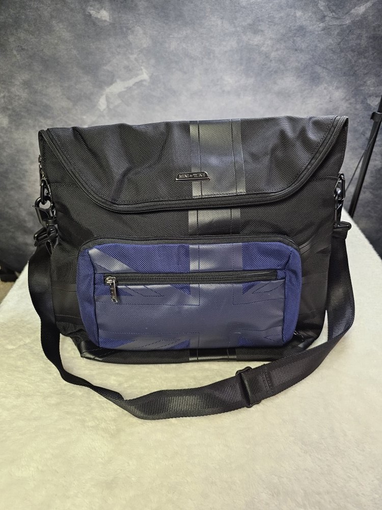 Tumi x Mini Cooper Messenger Crossbody Convertible Backpack Computer Bag