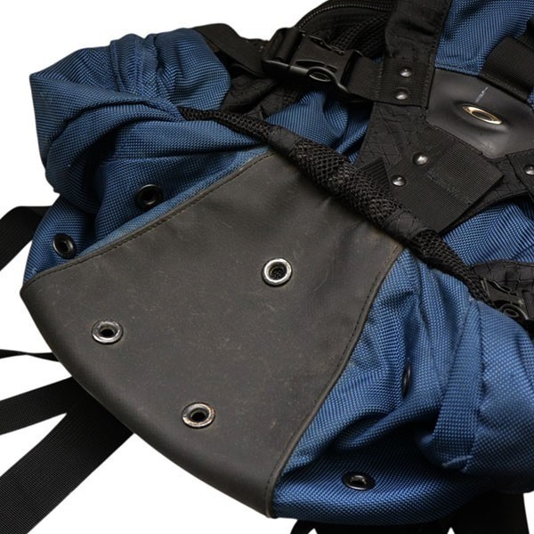 Oakley 1990s Vintage Icon Backpack 2.0 Archive Blue Black Ballistic Nylon Used