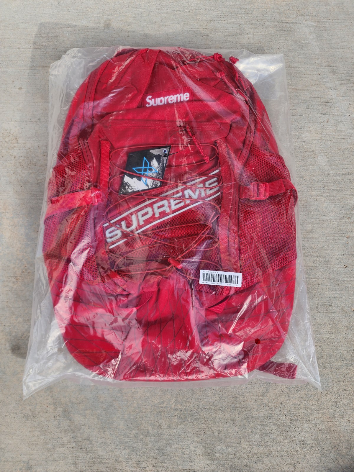 NEW Supreme FW23 3D Logo Backpack Red Box Logo✨️❤️