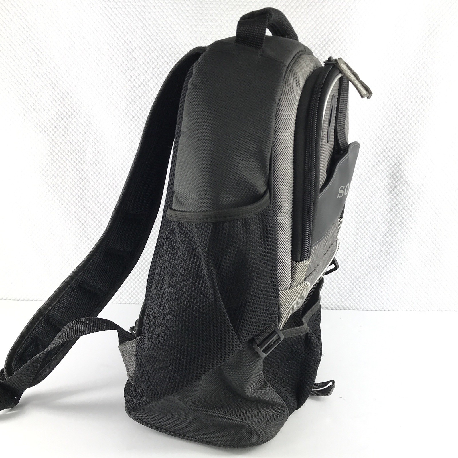 SONY Black & Gray Backpack Travel Bag
