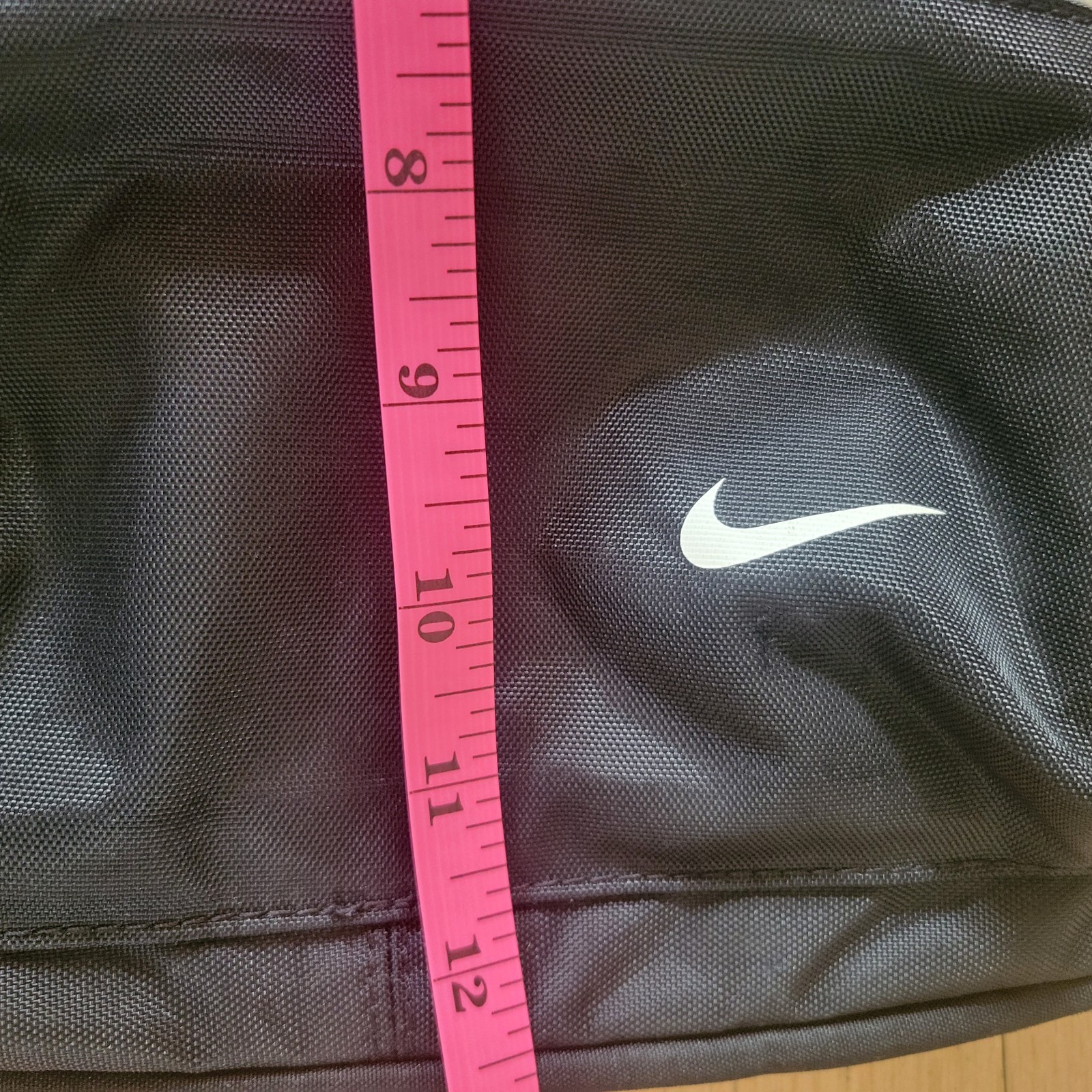 Nike Backpack Black Mini Bag Just Do It Swoosh With Nike Charm