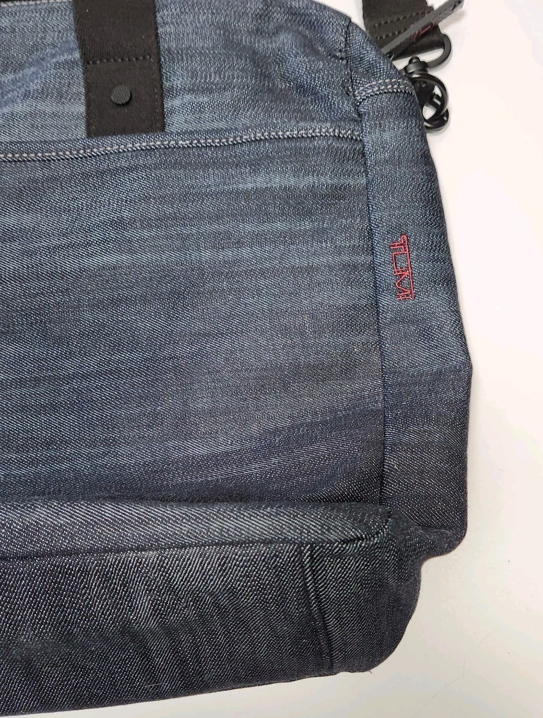 Tumi T Tech Denim Messenger Bag Essential Gear