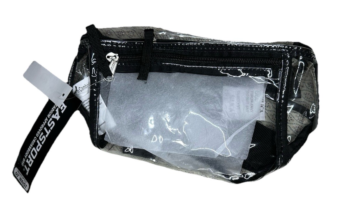 Clear Fanny Pack Stadium Approved for Women & Men Belt Bag