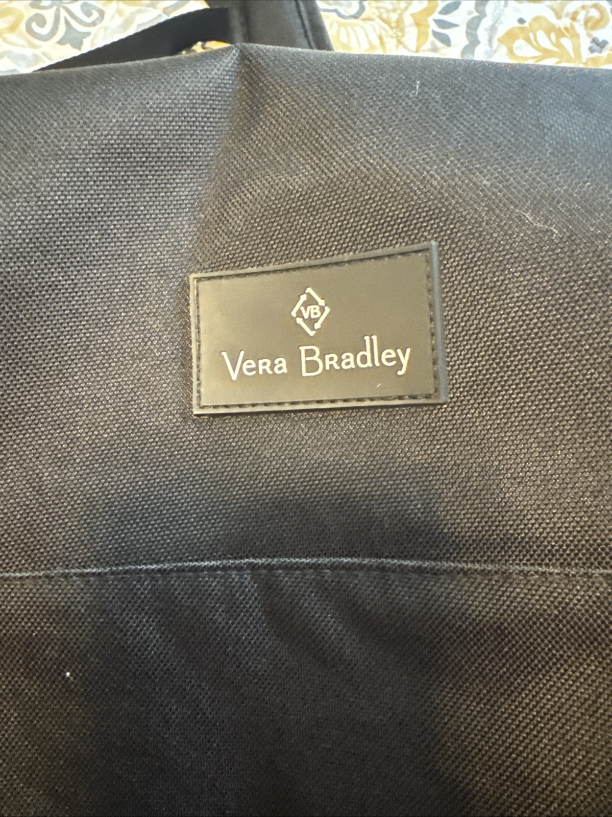 Vera Bradley Lighten UP XL duffel backpack black NWT Hiking Padded Straps $225!!