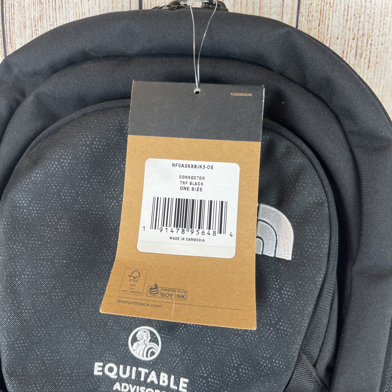 The North Face Connector Backpack – Black (NF0A3KX8)