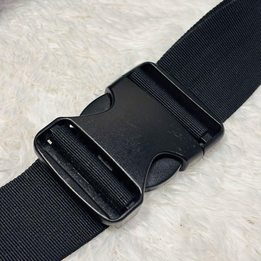 Authentic PORTER Yoshida TANKER Waist Bag Black Nylon 28cm x 18cm x 12-15cm Ligh