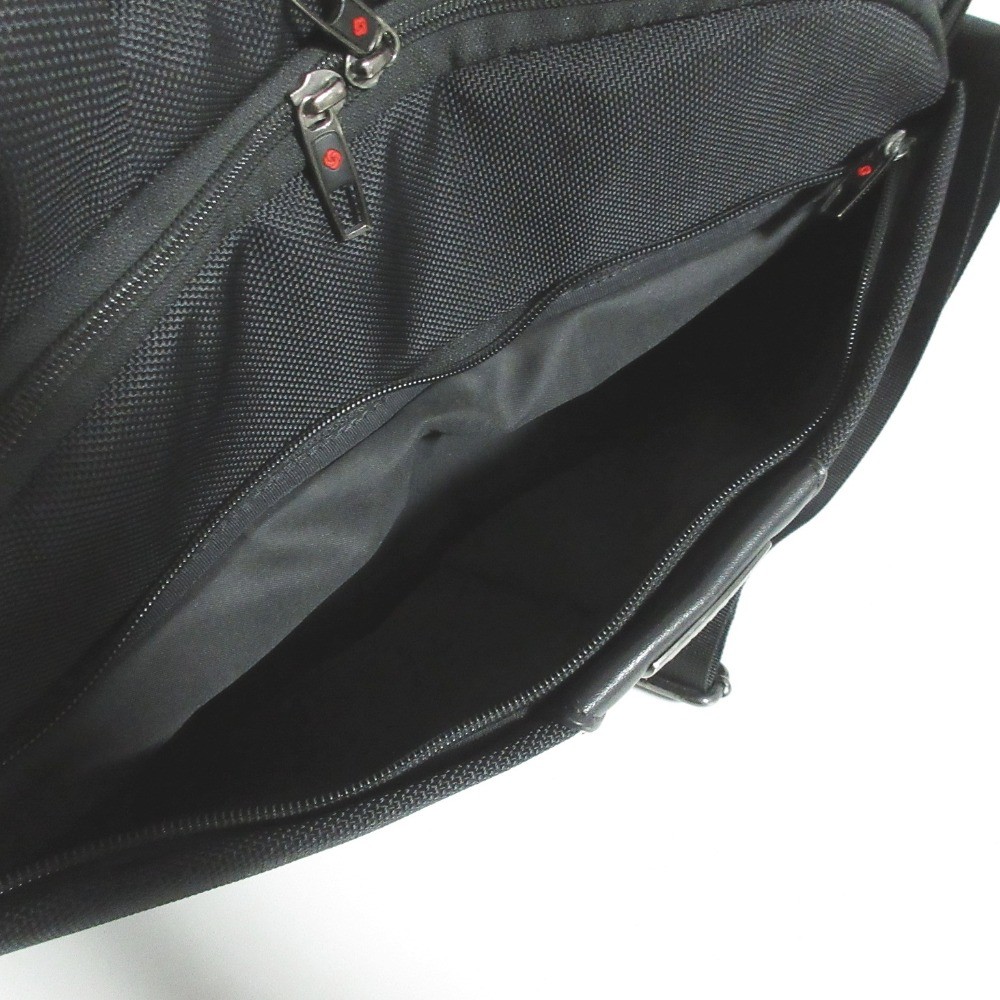 Samsonite Business Bag Shoulder with Strap, Black mens USED