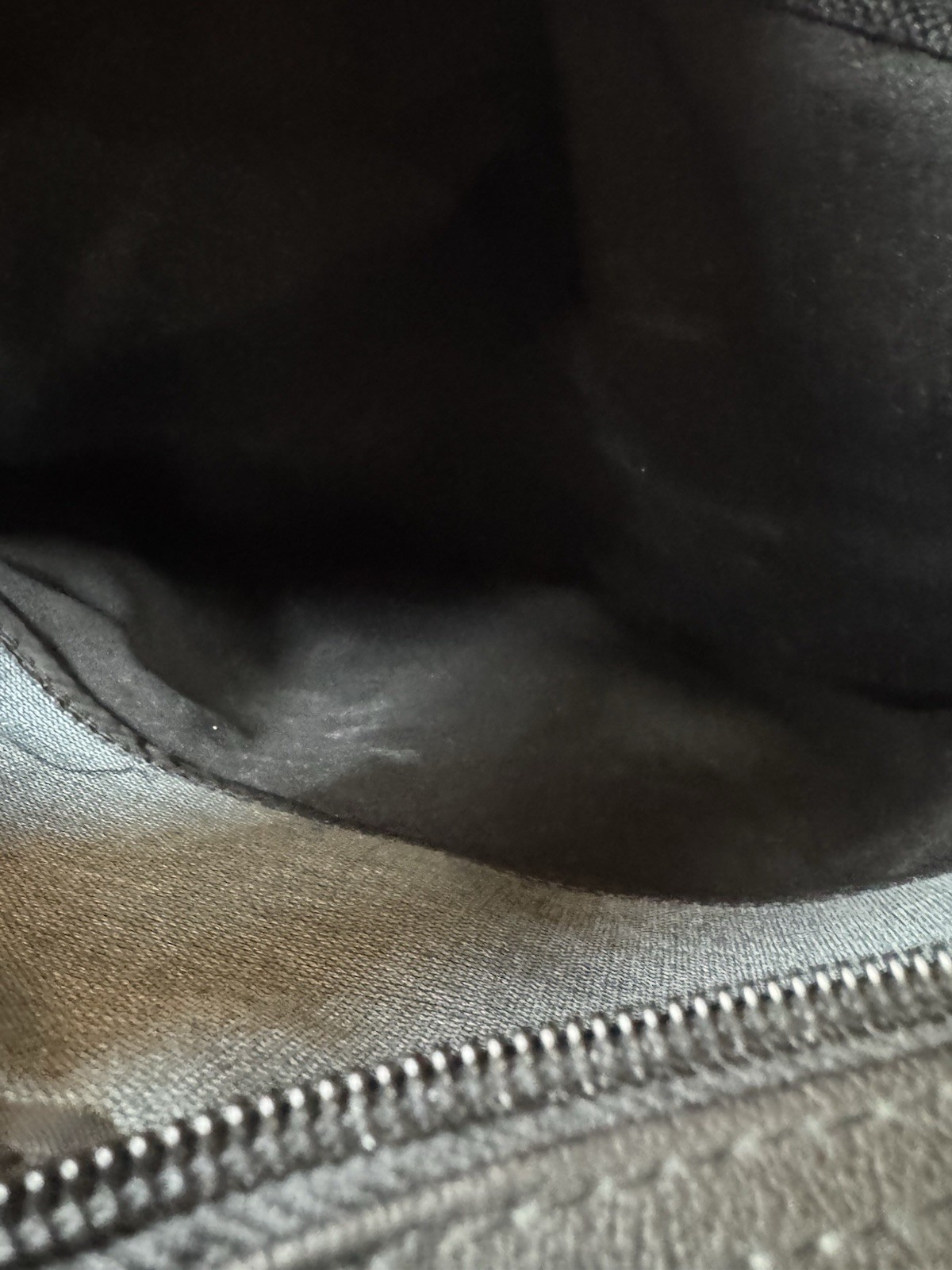Solid Black leather messenger bag With Inside Pockets And Back Pack Handles