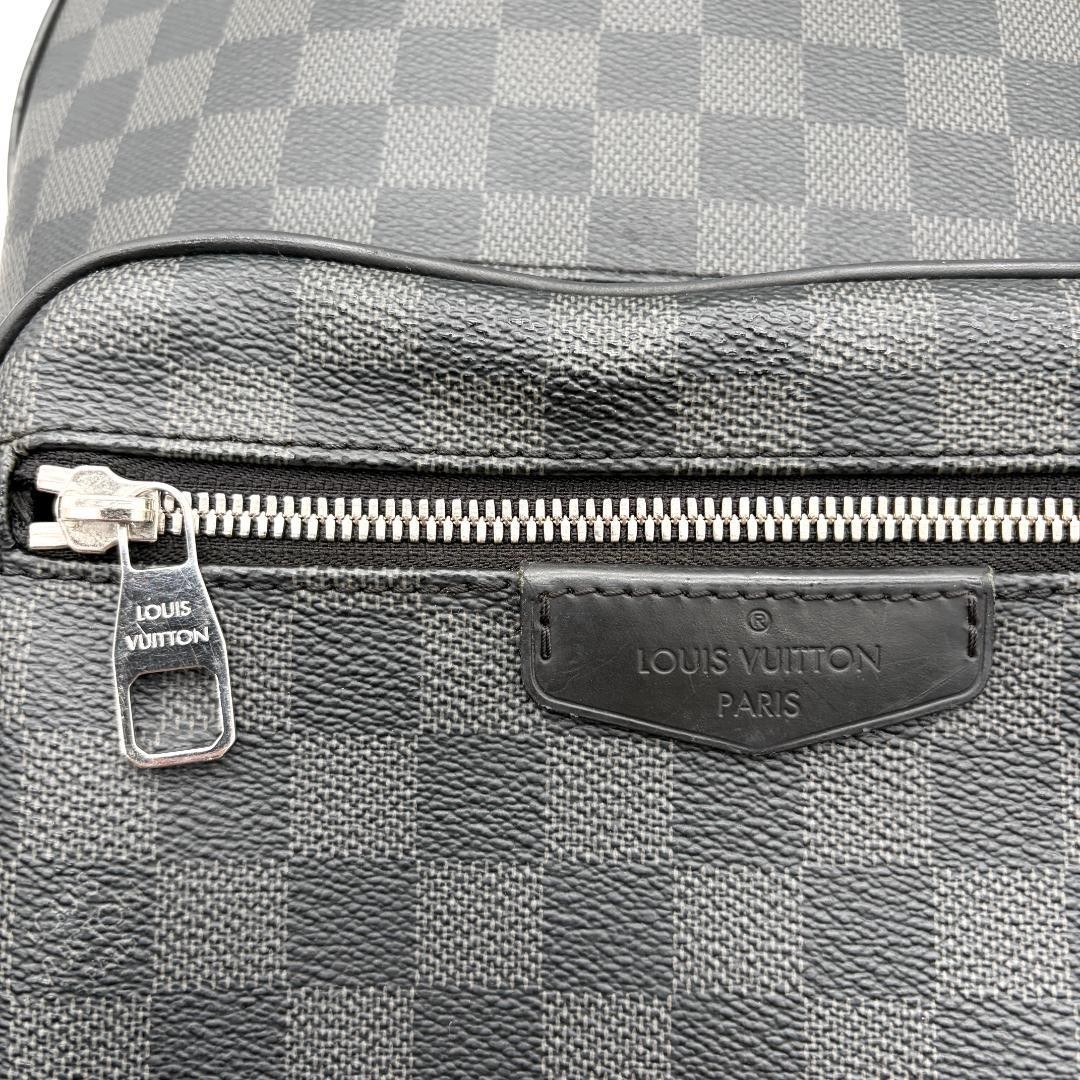 LOUIS VUITTON LV SHW Josh Backpack N41473 Damier Graphite Black