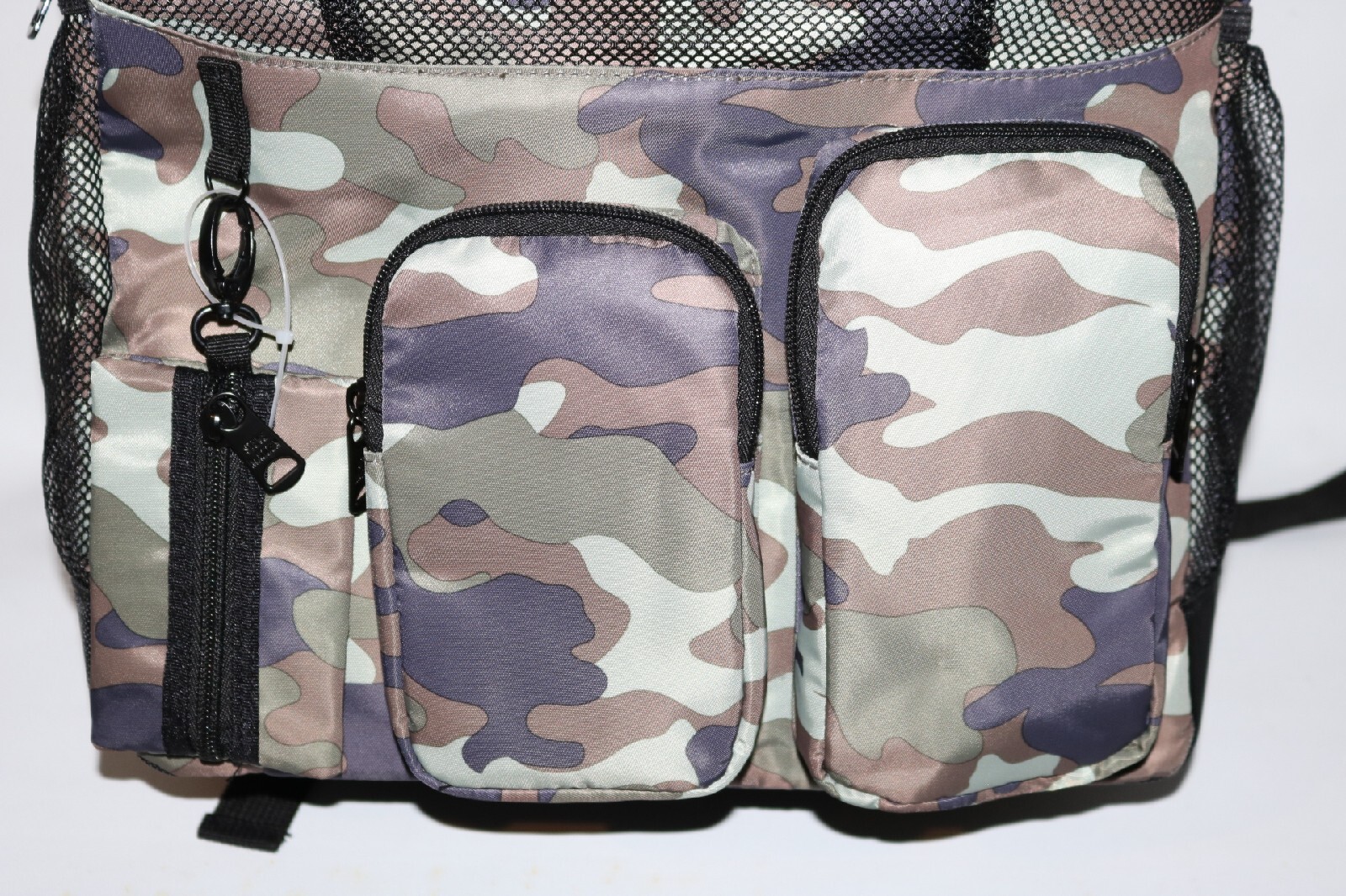 $85 Steve Madden Men’s Multi-Pocket Dome Backpack – Olive/Camo New