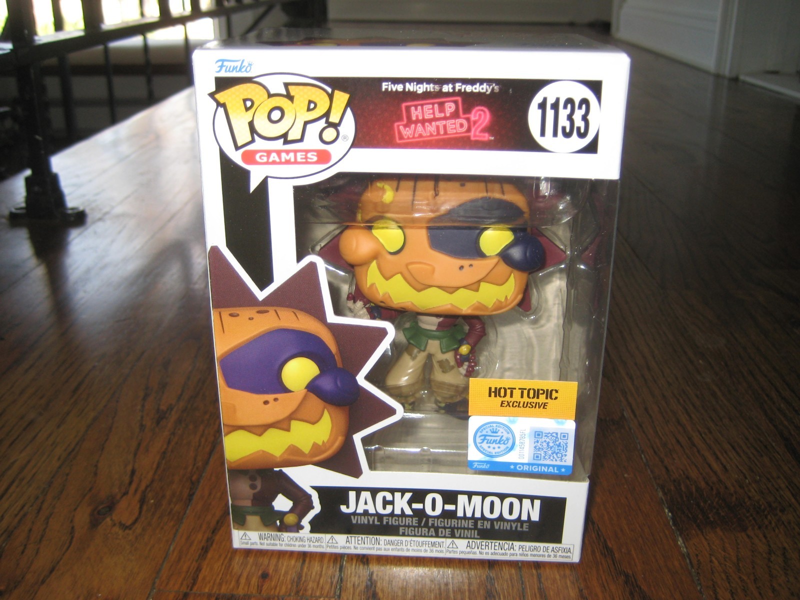 Loungefly Five Nights at Freddy’s Sun and Moon Mini Backpack + Funko 1133 Set