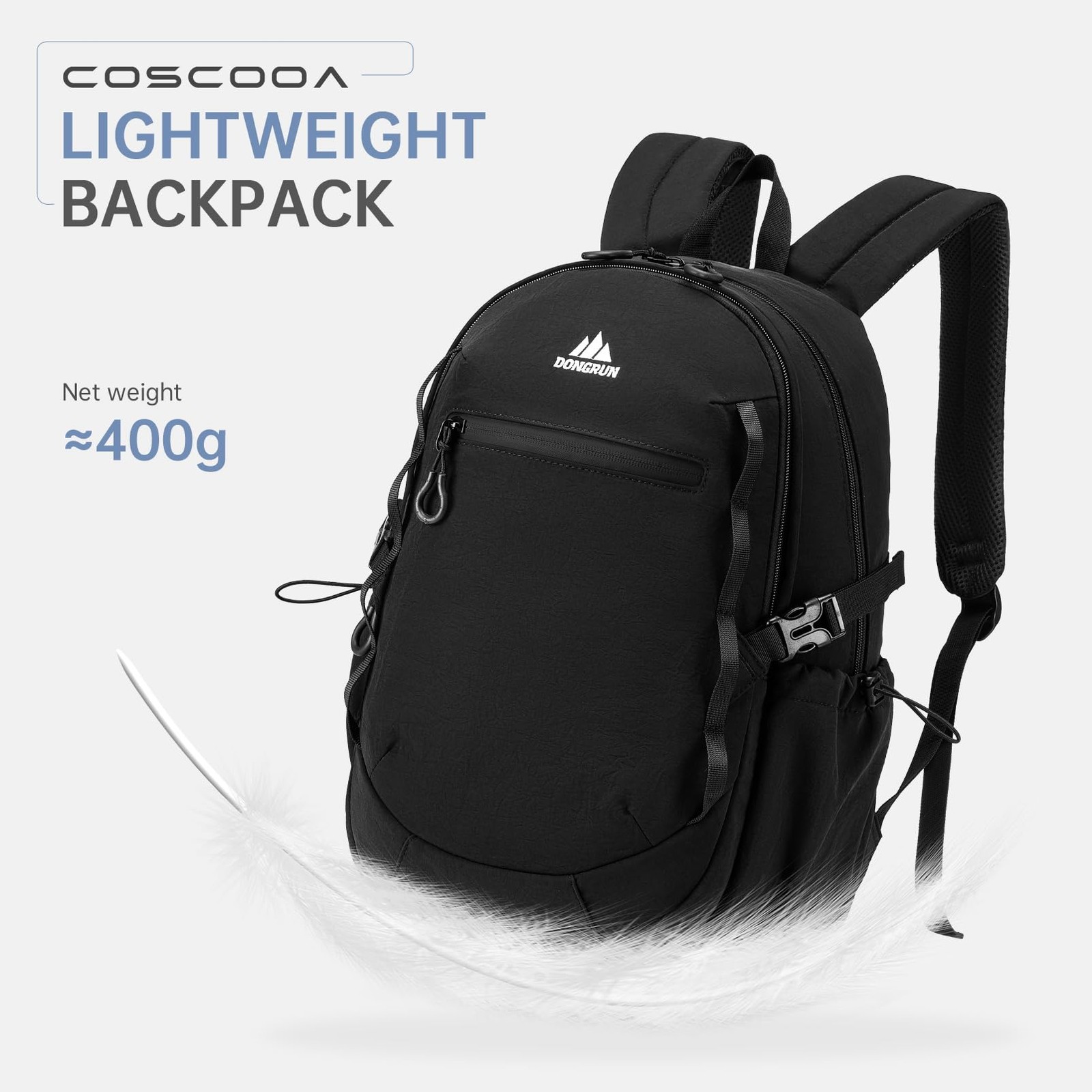 40x30x15cm Personal Item Travel Backpack,16″x12″x6″ Small Carry-On Bag 20L, F…