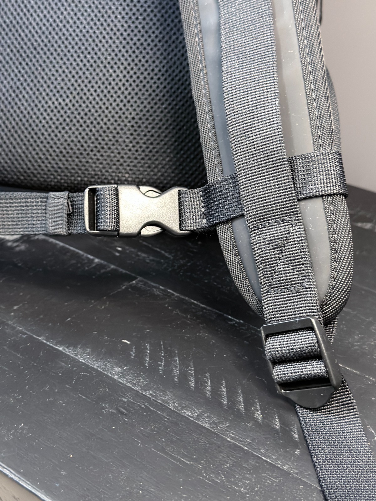 Tommy Jeans Black Gray Backpack Laptop Bag NWT