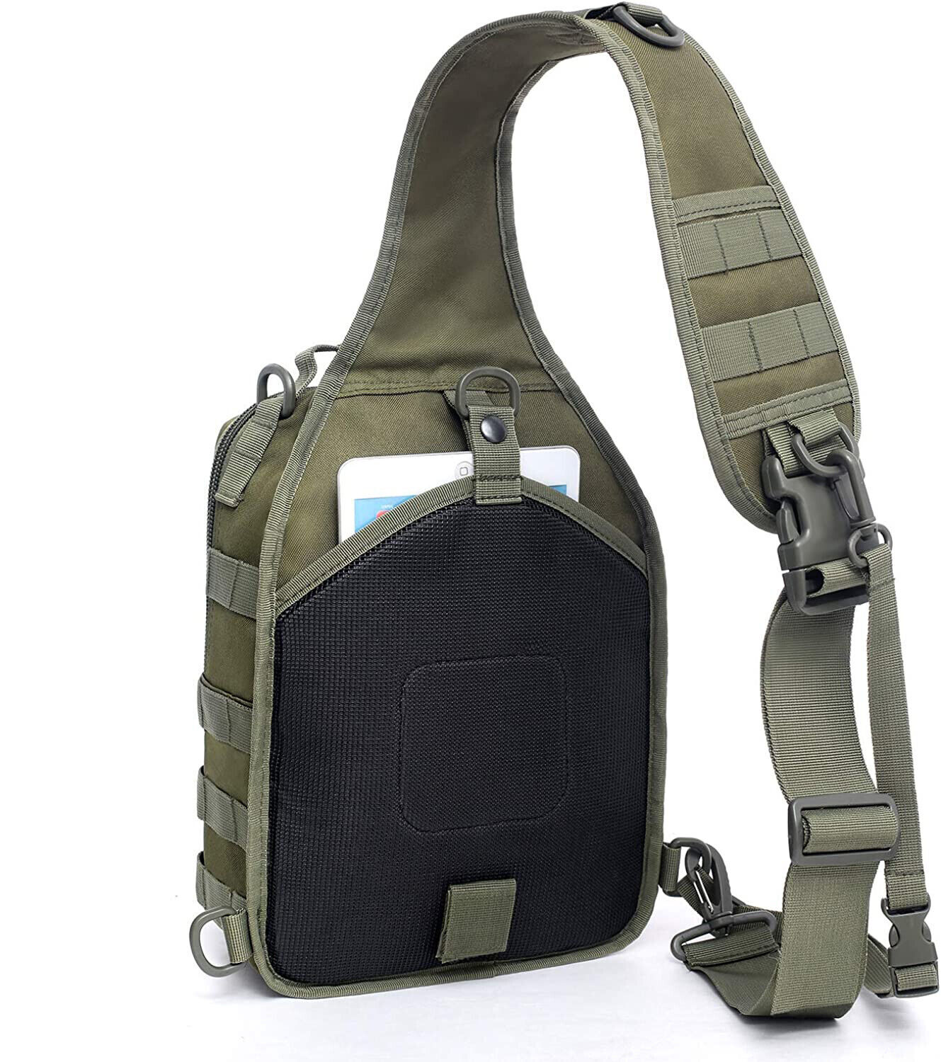 Tactical Molle Pack Military Rover Shoulder Backpack Assault Range Bag Sling Bag