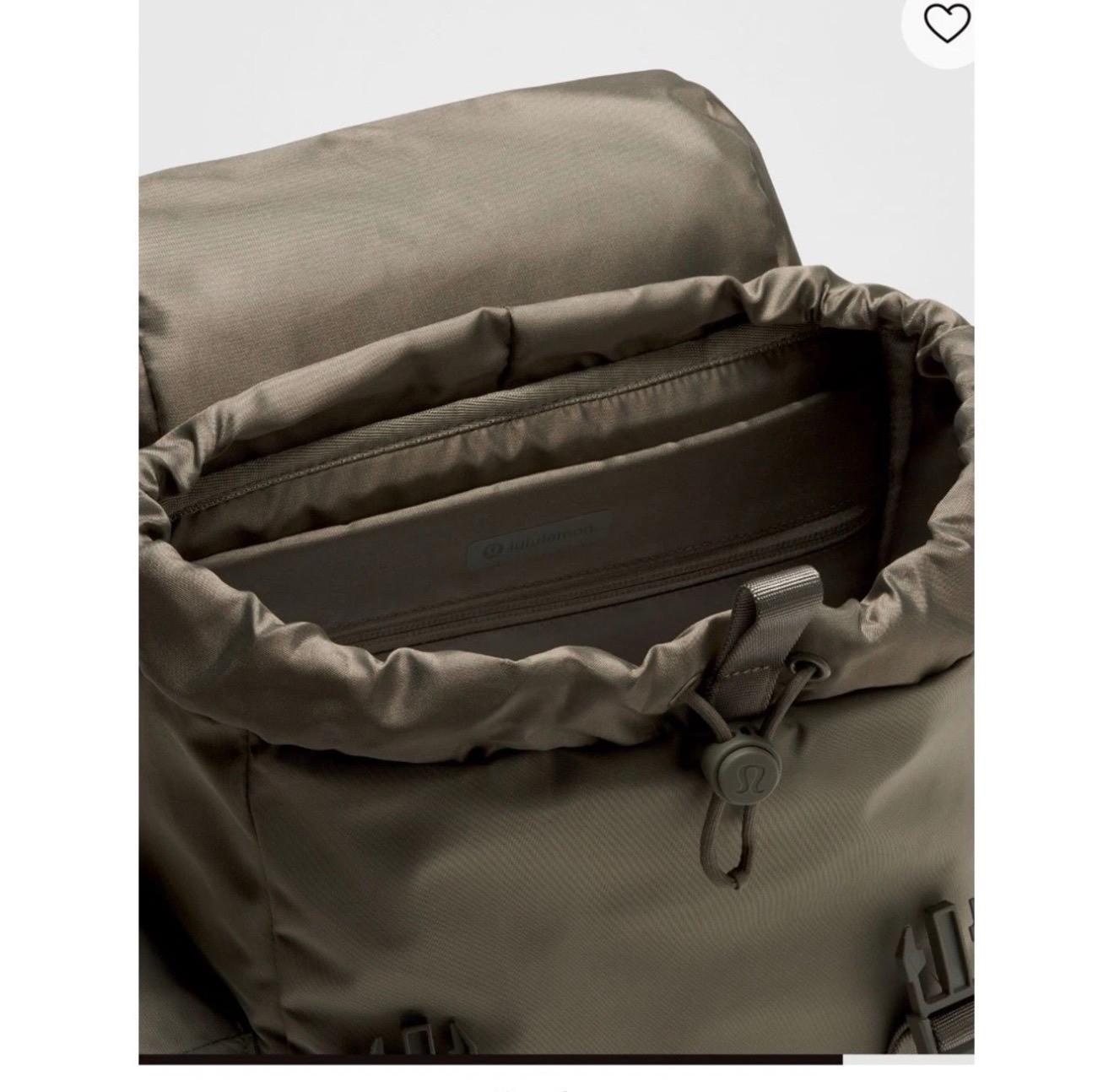 SOLD OUT Lululemon Wunderlust Backpack Mini 14L Army Green Gunmetal Hardware NWT