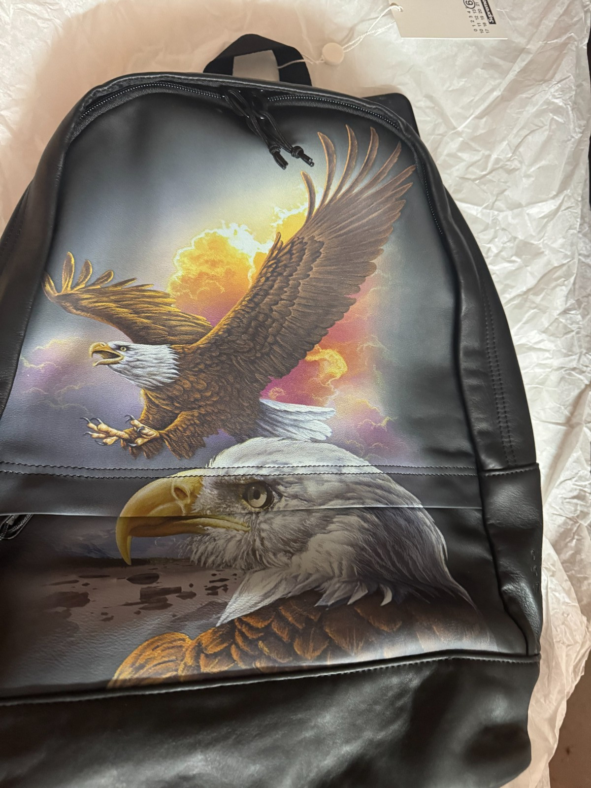 Supreme/MM6 Maison Margiela Eagle Leather Backpack NWT