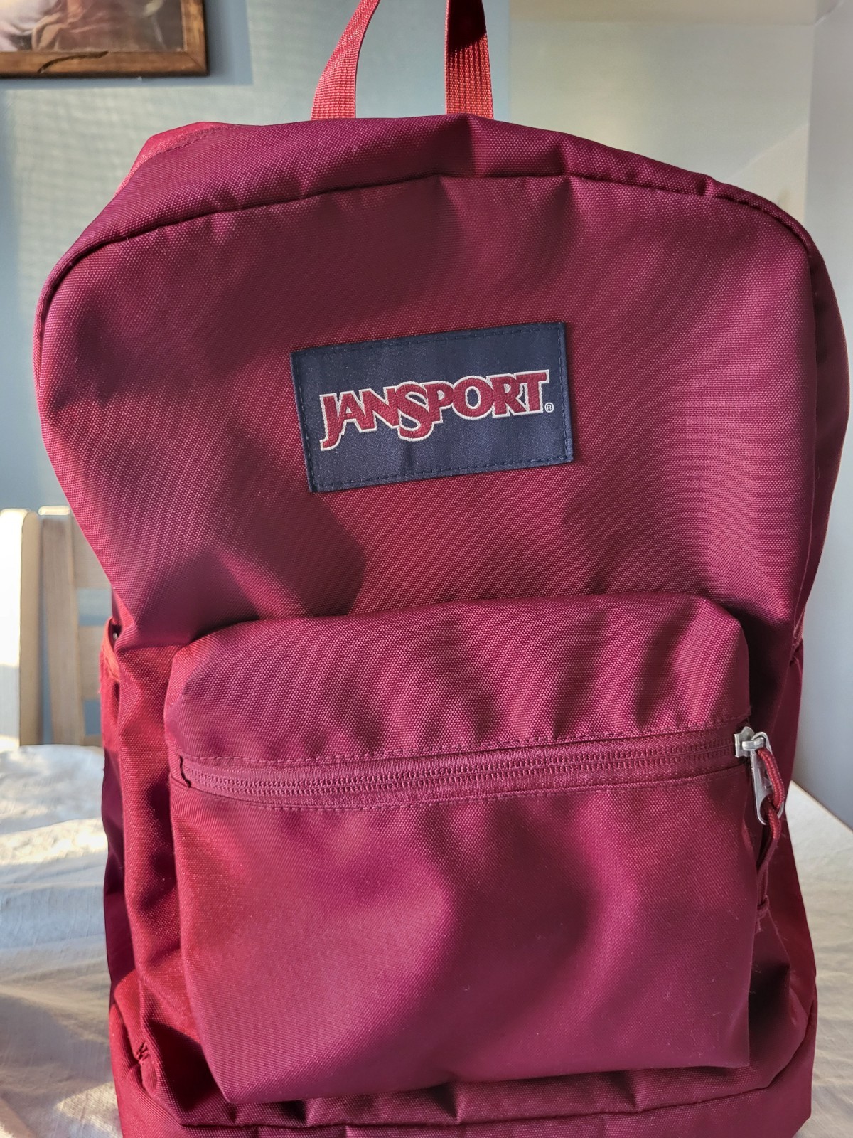 JanSport T501 Superbreak Backpack – All Burgundy