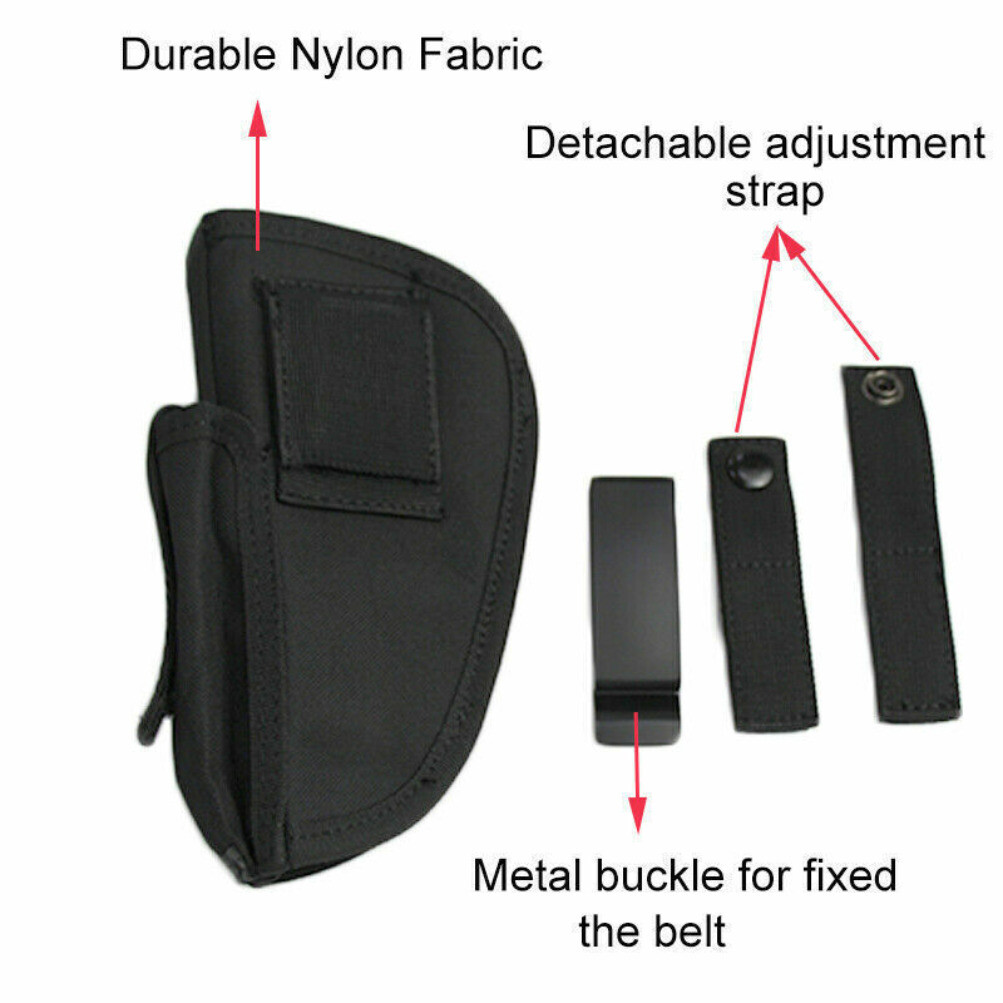 Tactical Left Right Hand Universal Holster Gun Pistol Holster Military Waist Bag