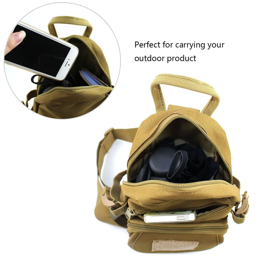 Mens Tactical Backpack Outdoor Shoulder Bag Satchel Sling Chest Packs Daypack US