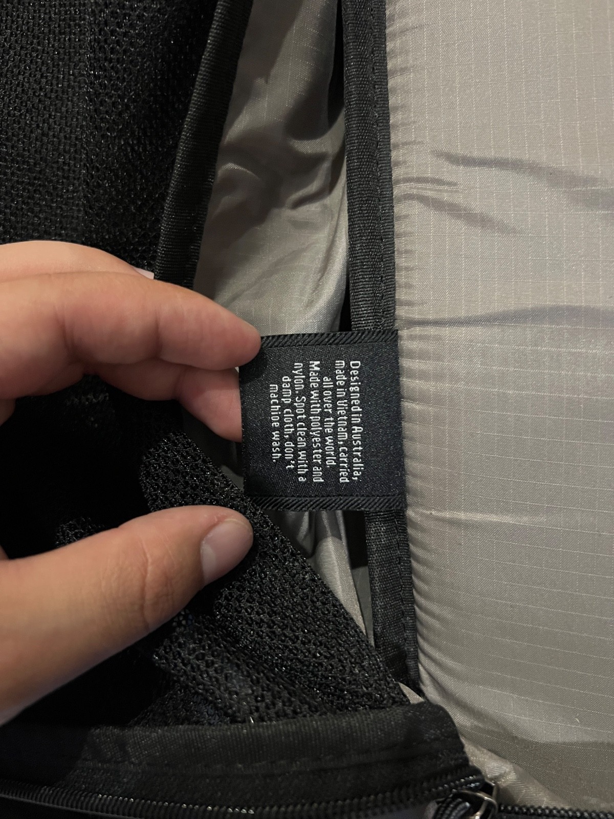 Bellroy Travel Black Backpack 38 L