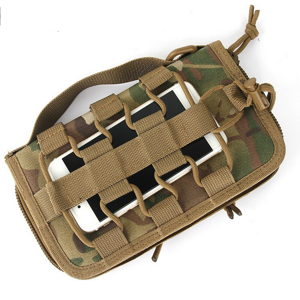 Men Portable Tactical Utility Wallet EDC Molle Pouch Organizer Phone Handbag US