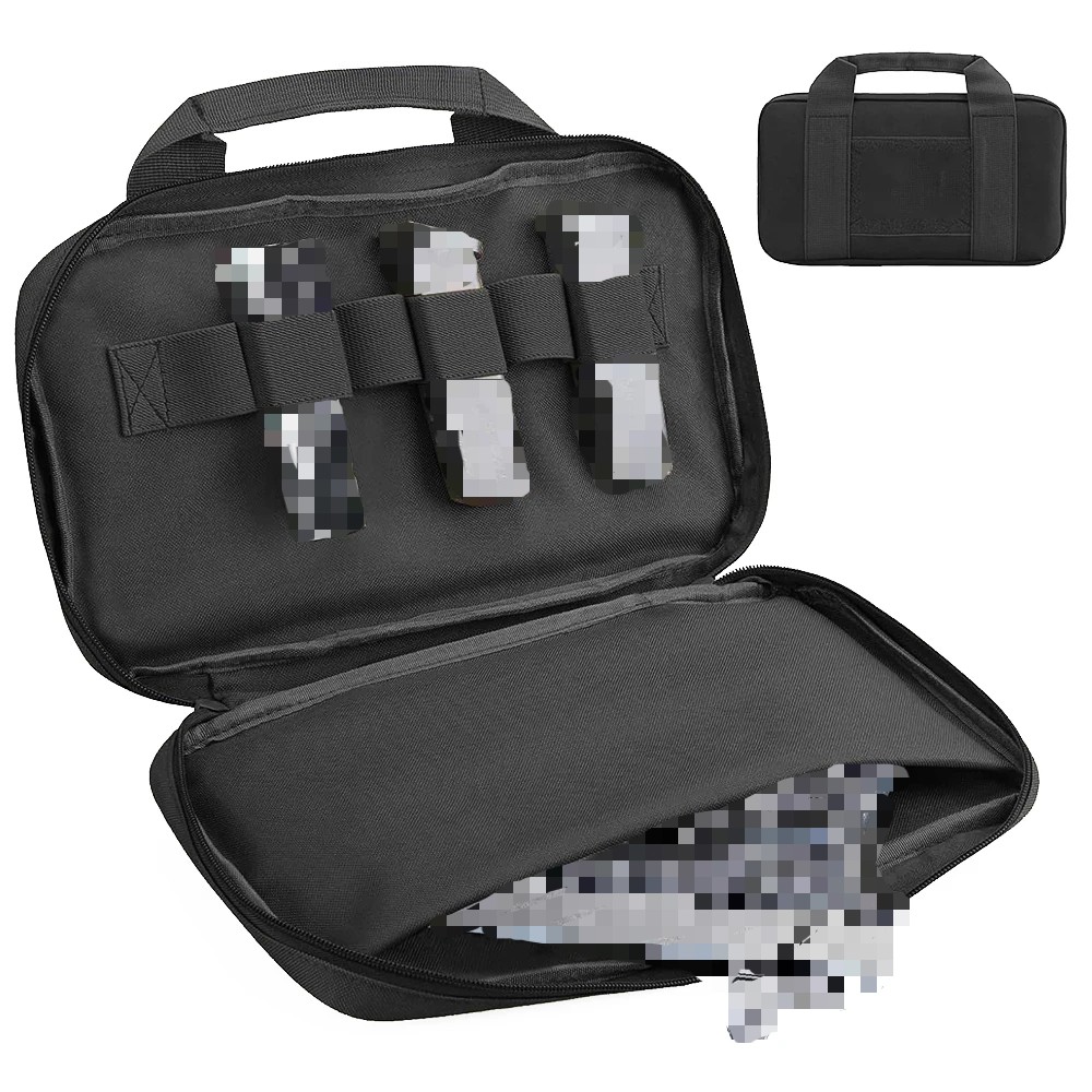 Pistol Bag Concealed Carry Case Handgun Magazine Pouch Hunting Accessories Bag