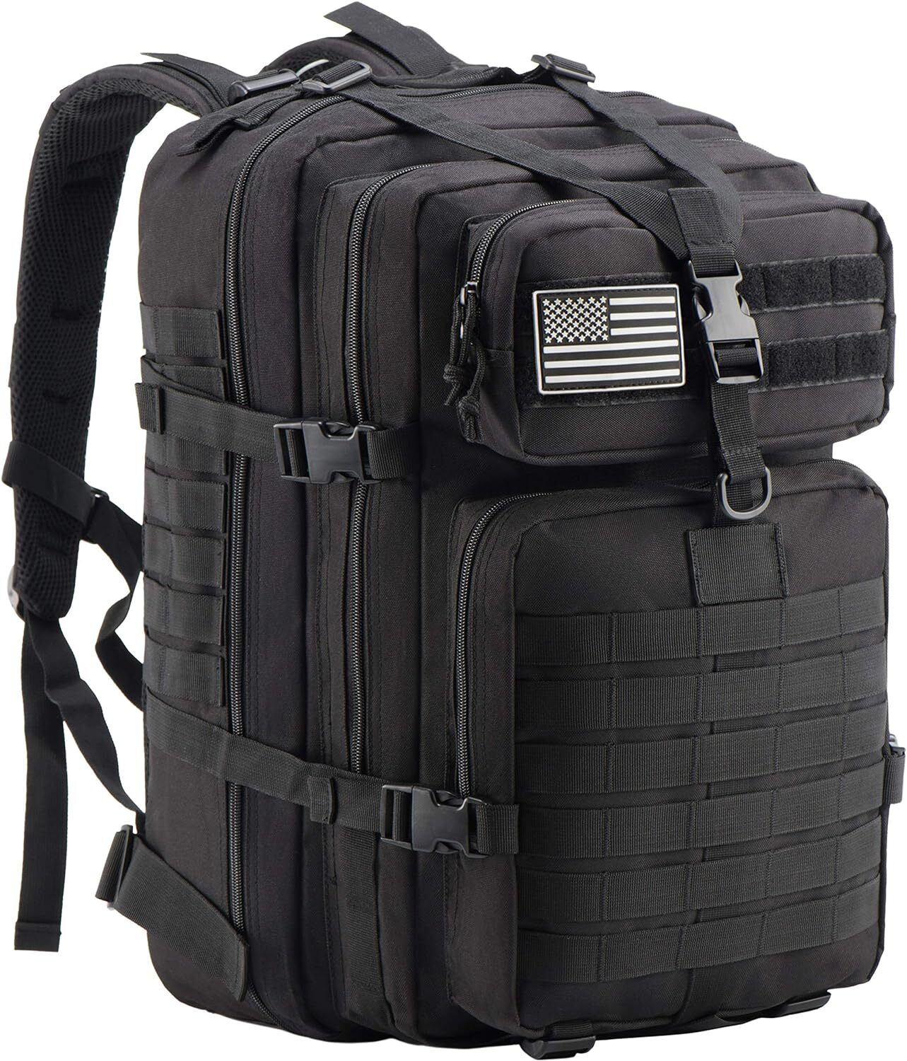 45L Outdoor Military Molle Tactical Backpack Rucksack Camping Travel Hiking Bag