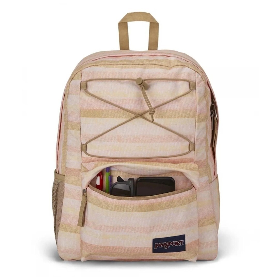 NEW JanSport JS0A4NVB Flex Pack Backpack Sunny Stripe 1587 cu in 21 L