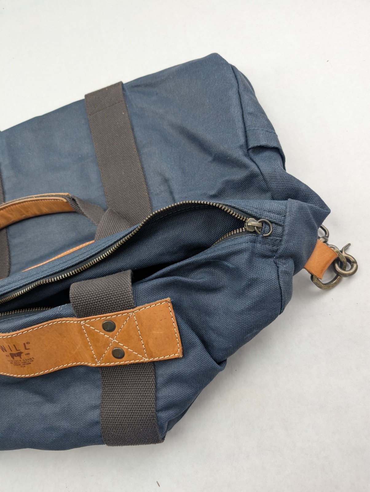 Will Leather Goods Leather Travel Duffle Bag