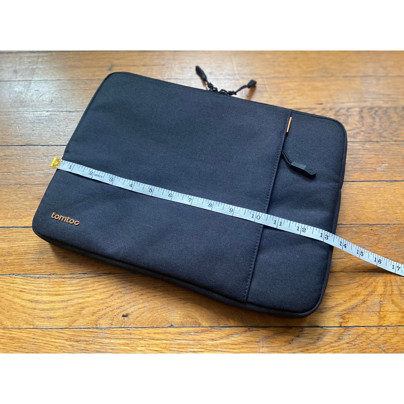 TOMTOC Black Padded Laptop Sleeve for 14″ Laptop