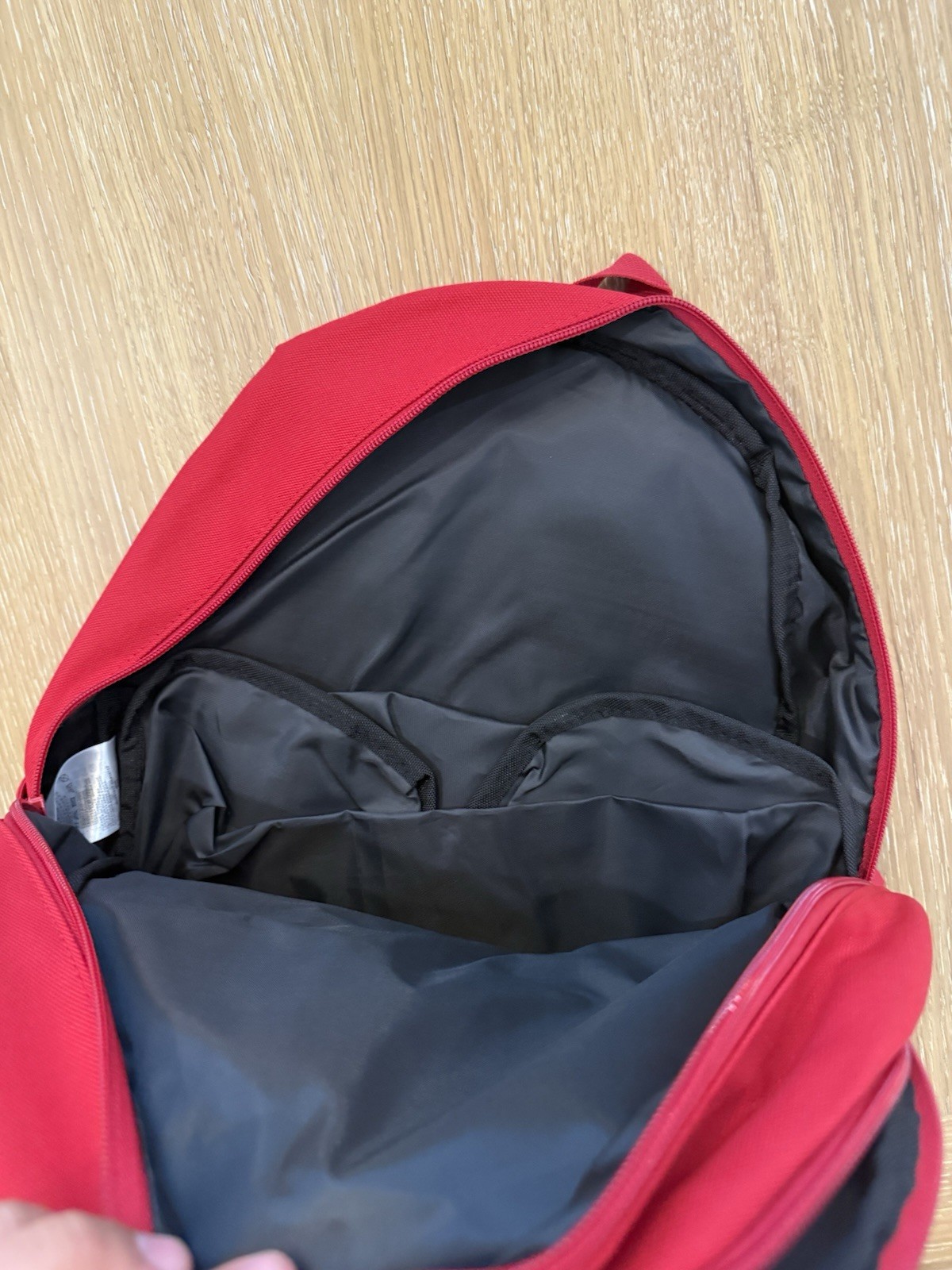 NIKE AIR JORDAN JERSEY BACKPACK #23 CHICAGO BULLS BLACK RED 9A0780-023