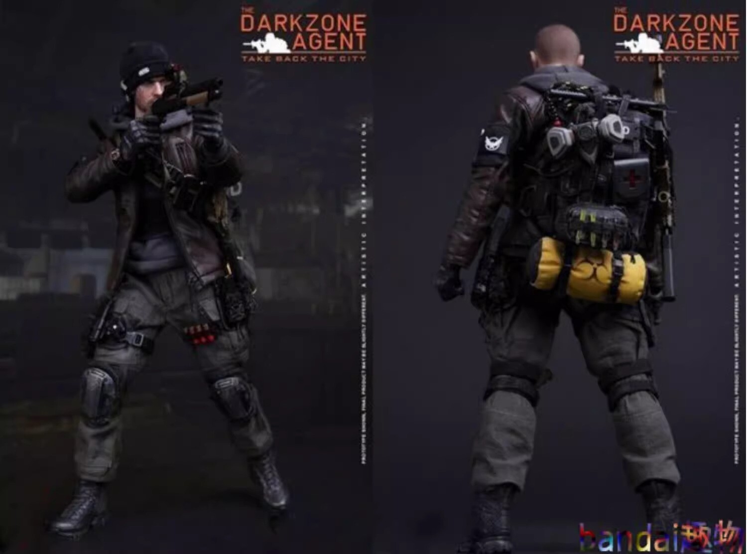 Tom Clancy’s The Division Tactical Backpack Dark Zone Bag Cosplay Props Unisex