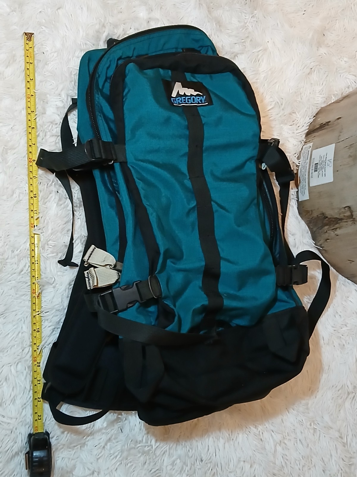 Vtg Gregory Backpack Day & a Half Teal Daypack Outdoor Hiking USA Made