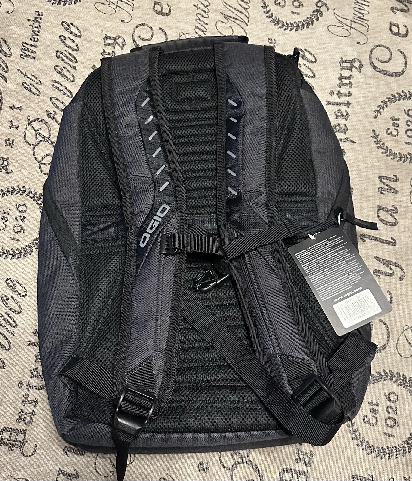 2021 NFL Rookie Class – Ogio Backpack Padded 15″ Laptop Backpack Graphite Black