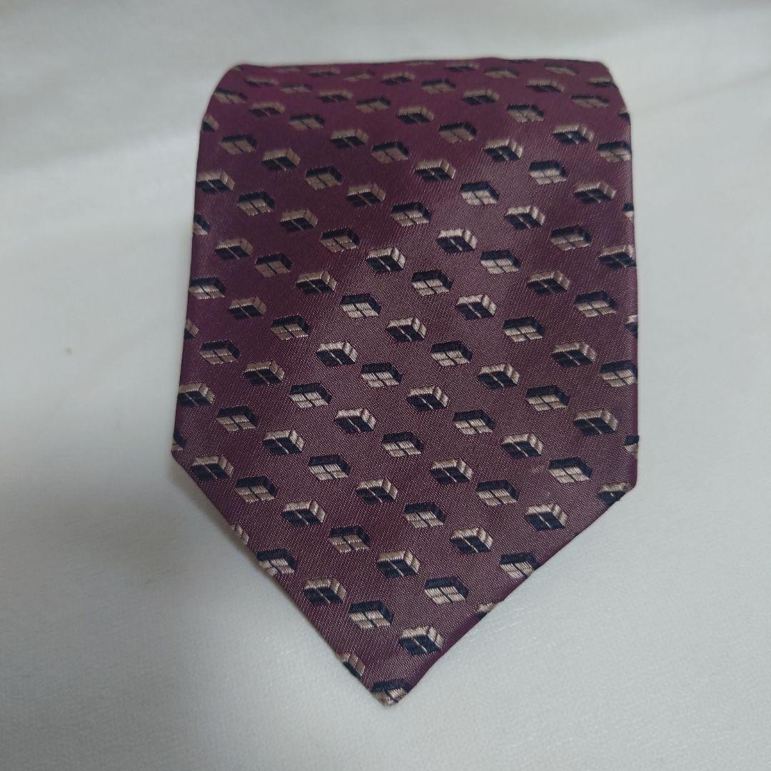 Donna Karan New York Tie Brown Patterned Men’s Neckwear