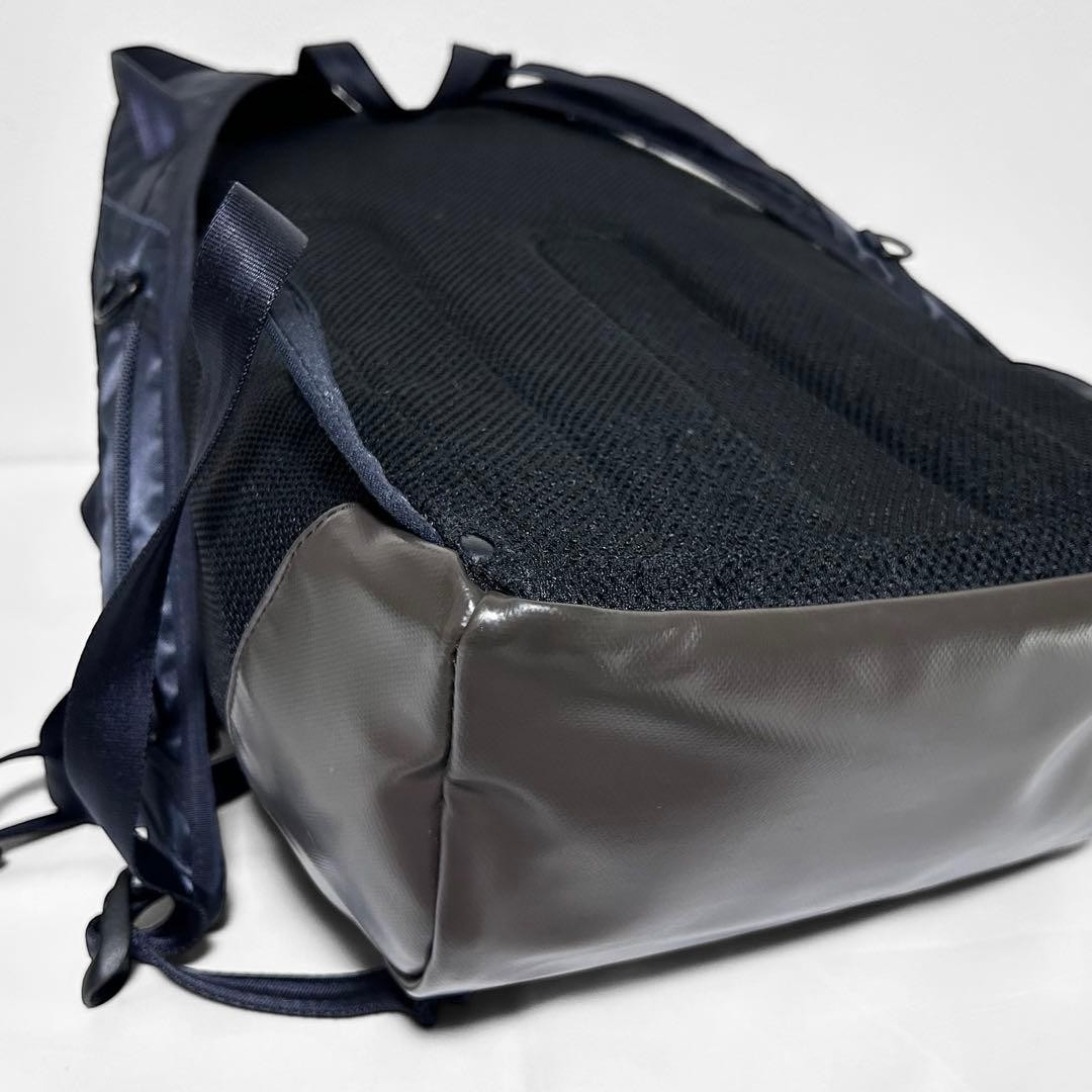 PORTER x SAC’S BAR Collab Backpack Made in Japan Navy Nylon Satin Condition EX