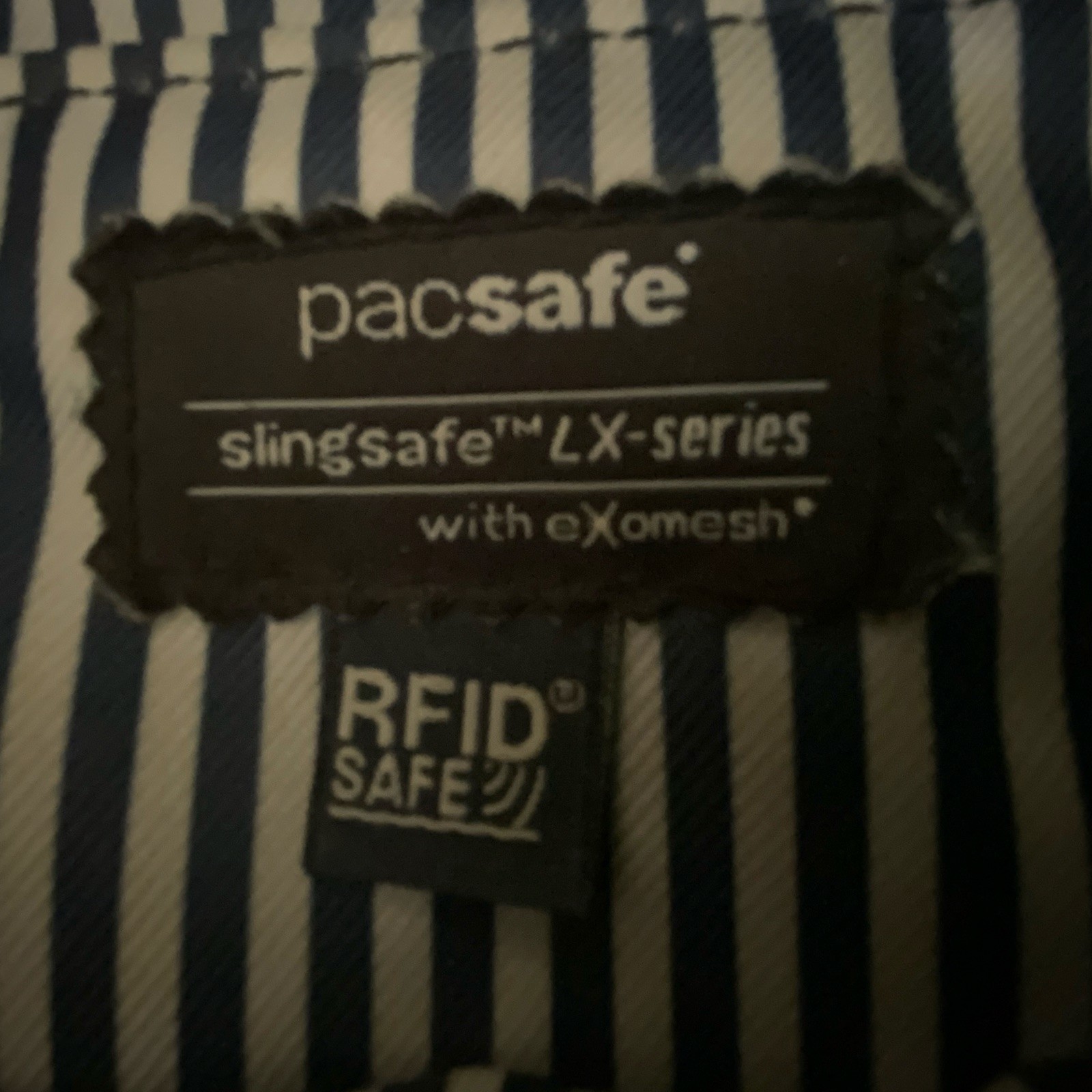 Pacsafe Slingsafe Anti-Theft RFID Blocking Crossbody Bag Black, Small