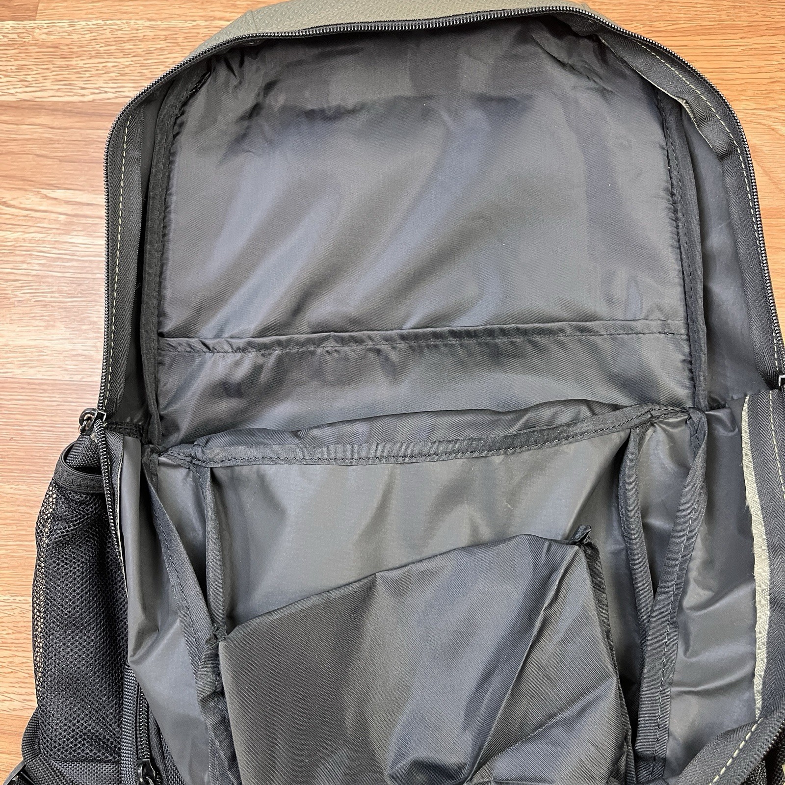 Puma Backpack Olive Green/Black Laptop Pocket PSC1028 NEW
