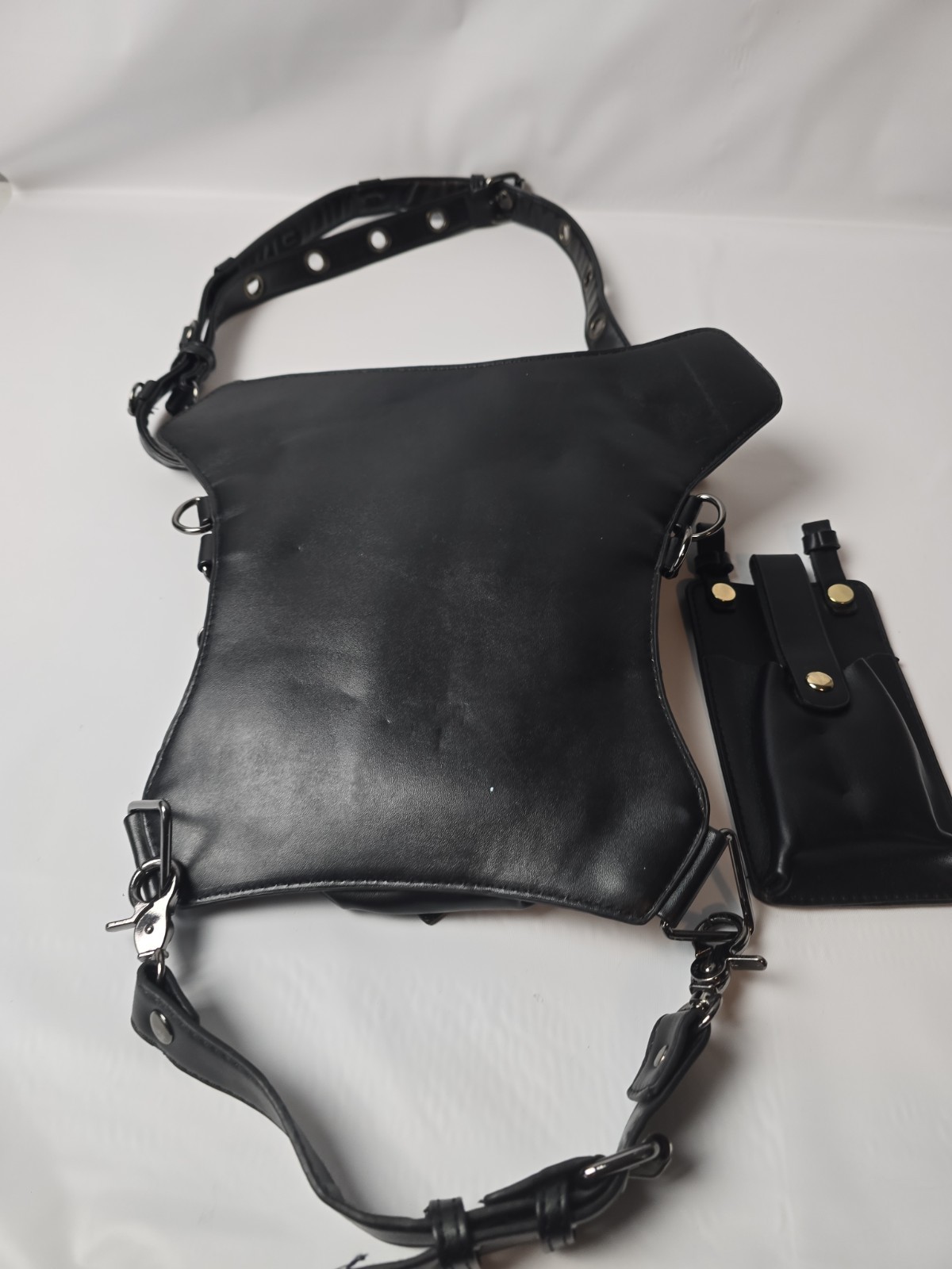 Steampunk Gothic/cosplay Leg Bag Harness Waist Hip Pouch Set Punk Biker