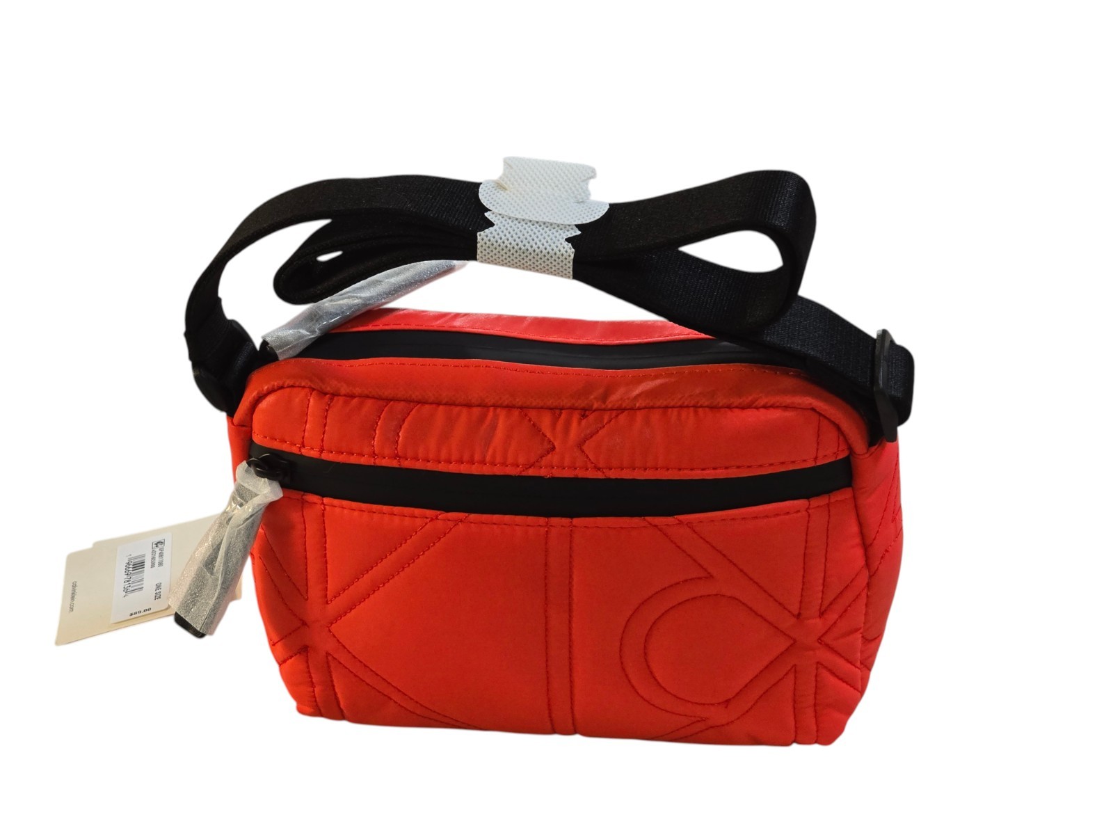 Calvin Klein Men s Puffer Camera Bag – Red NWT MSRP $89