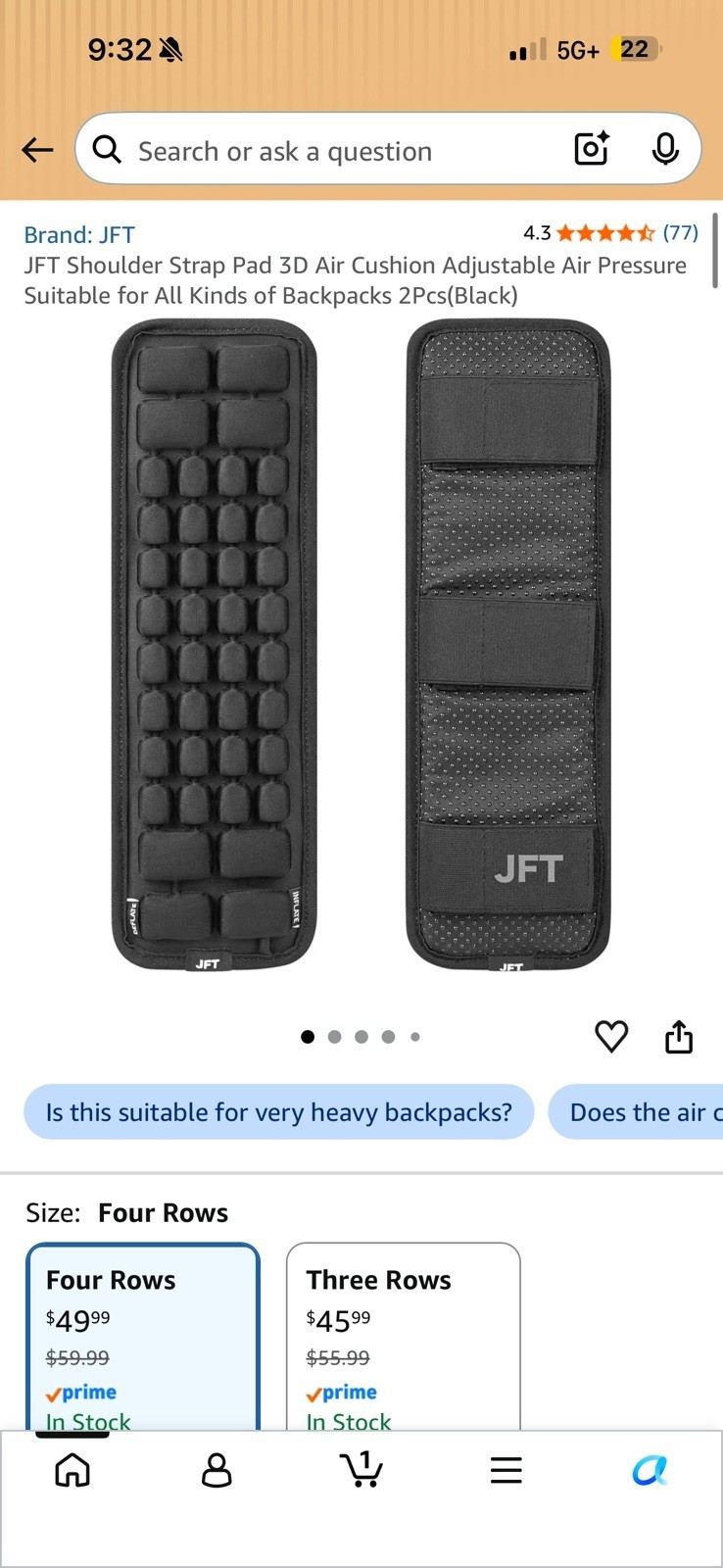 JFT Shoulder Straps