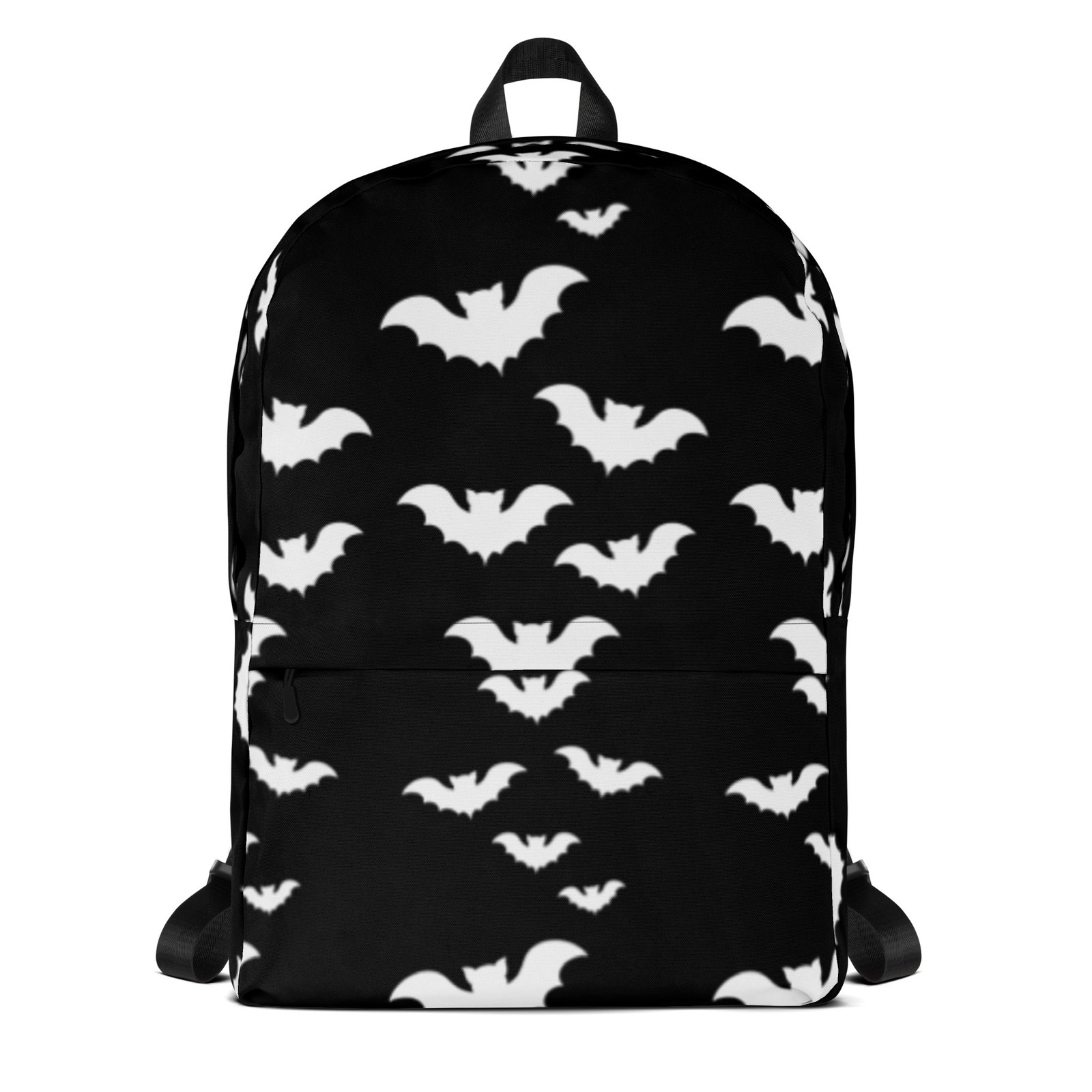 Halloween Vampire Bats Backpack Gothic Bat Print Bag Spooky Gift Horror