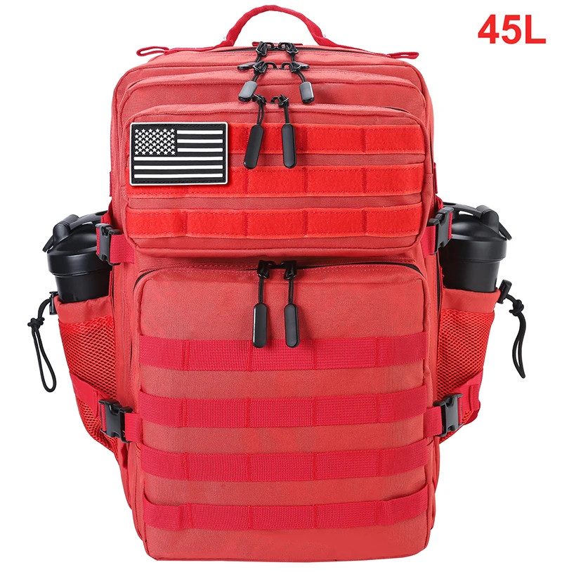 45L Tactical Backpack Waterproof Outdoor Hiking Camping Survival Travel Bag