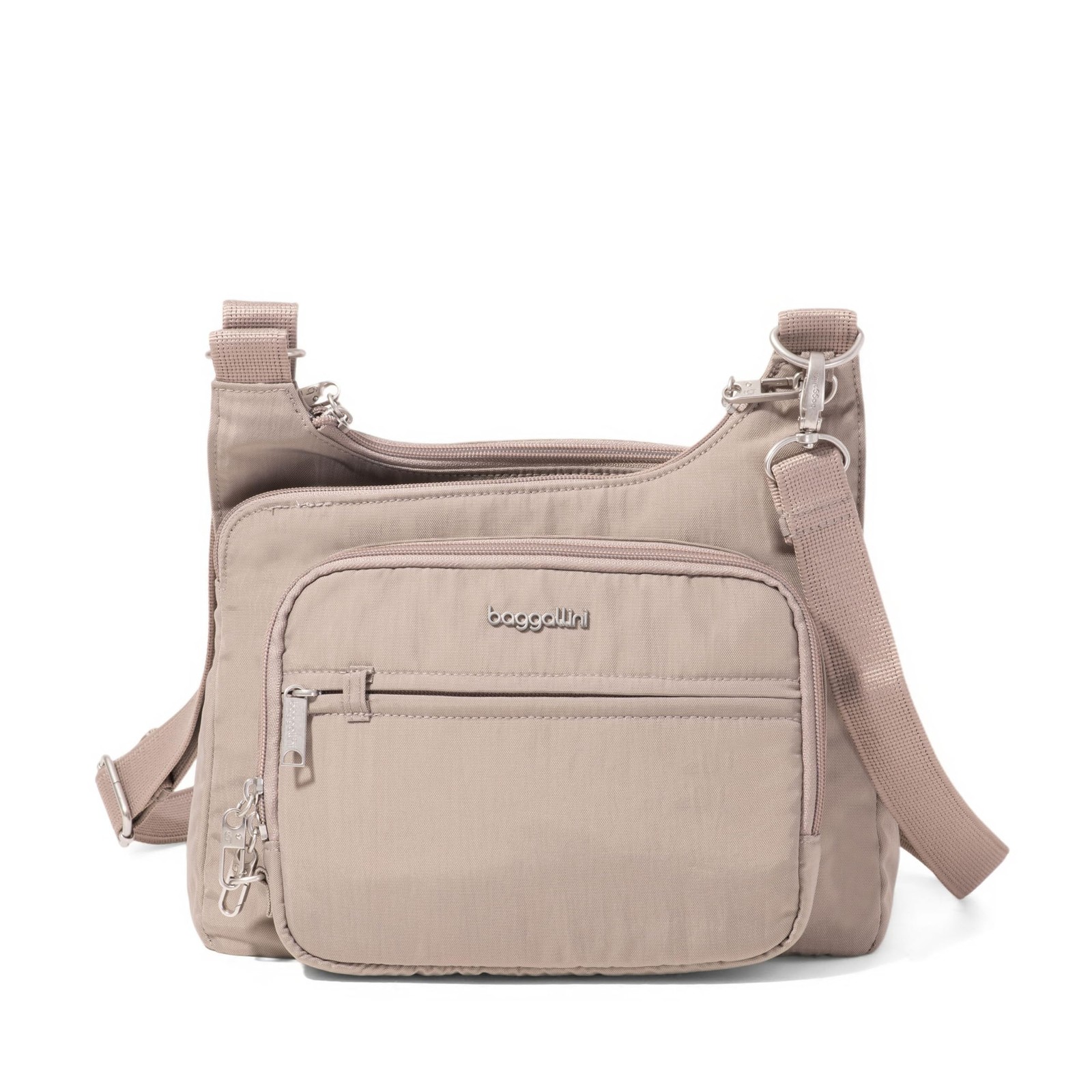 Baggallini Securtex® Anti-Theft Crossover Crossbody Bag One Size, Moonrock