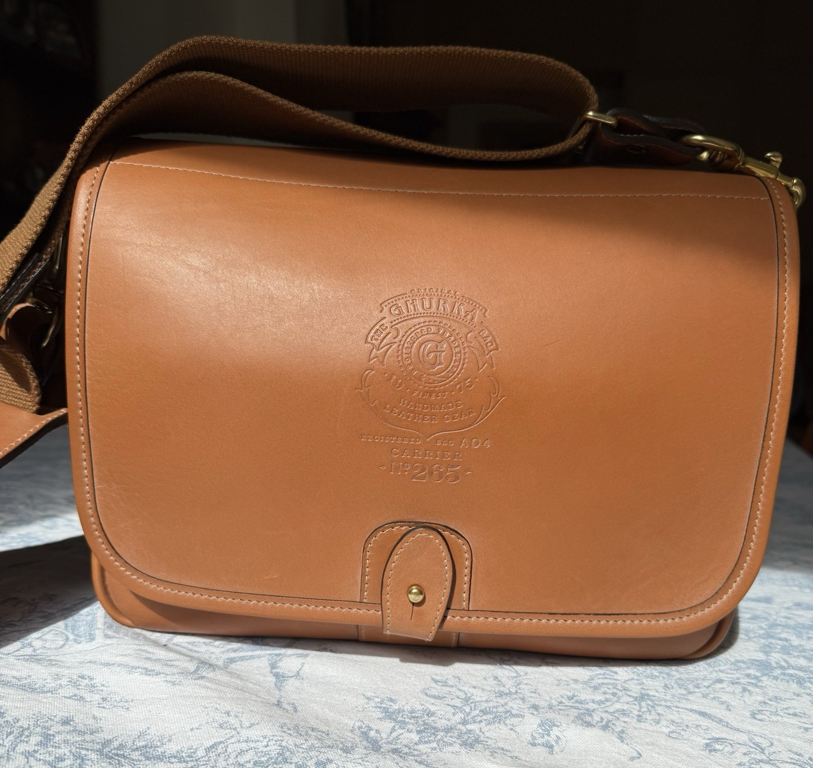 Ghurka Carrier Bag Chestnut
