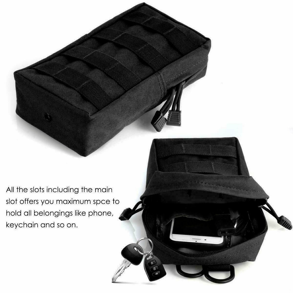 Tactical Molle Cell Phone Holster Tactical EDC Pouch Military Holster Belt Pouch