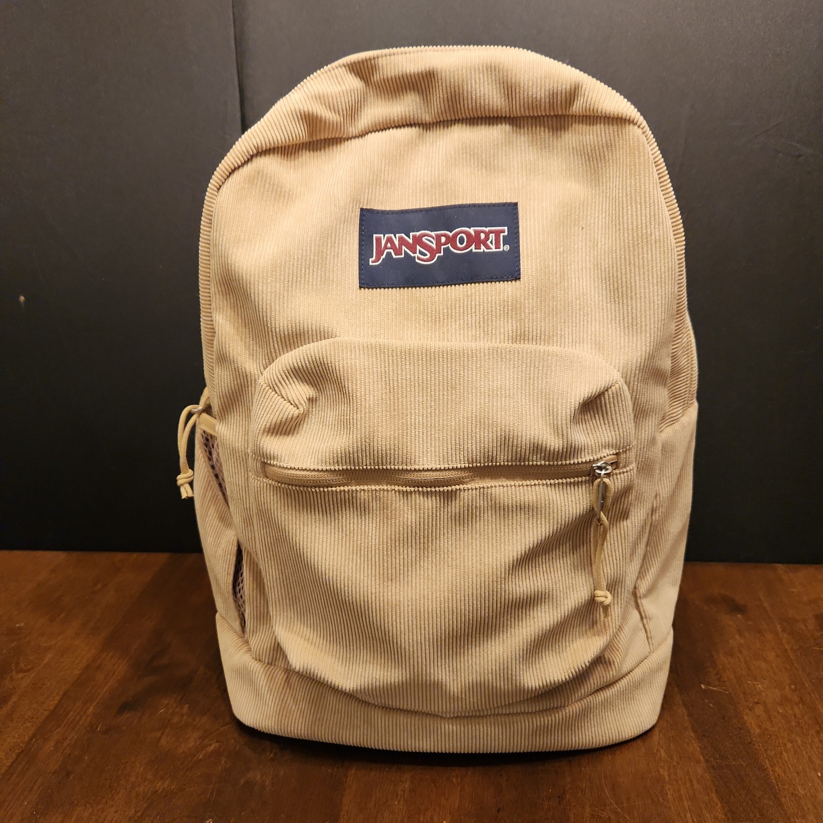 Jansport Corduroy Backpack Tan Brown – Classics 90s Style Retro